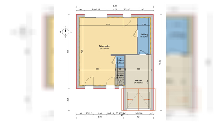 Ma-Cabane - Vente Terrain THOMERY, 500 m²