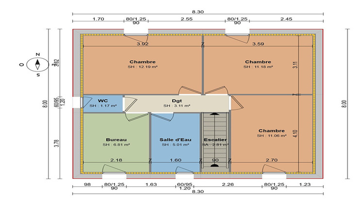 Ma-Cabane - Vente Terrain THOMERY, 500 m²