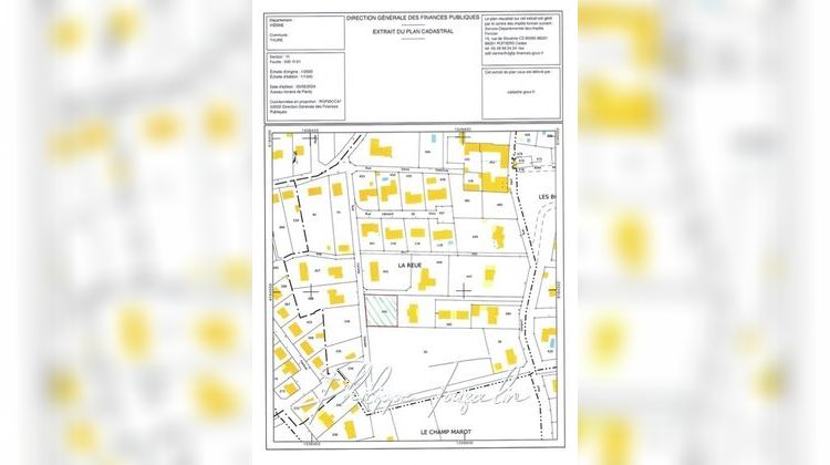 Ma-Cabane - Vente Terrain THURE, 875 m²