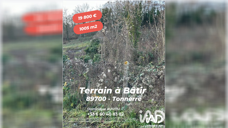 Ma-Cabane - Vente Terrain Tonnerre, 1005 m²