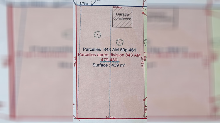 Ma-Cabane - Vente Terrain Toulouse, 439 m²