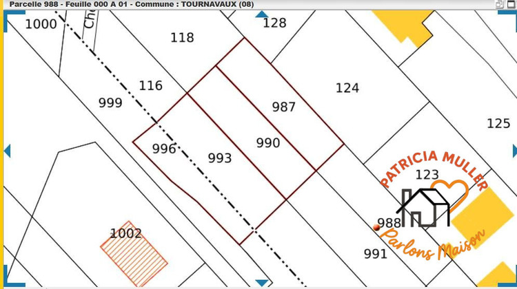 Ma-Cabane - Vente Terrain Tournavaux, 1020 m²