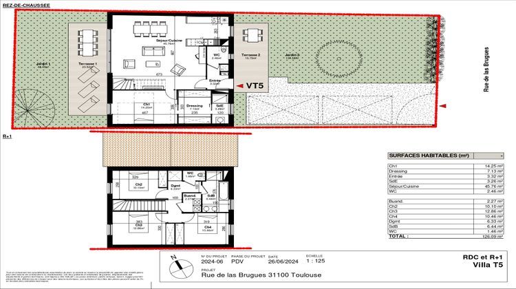 Ma-Cabane - Vente Terrain Tournefeuille, 310 m²