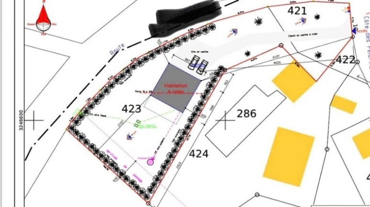 Ma-Cabane - Vente Terrain Tournon-d'Agenais, 1440 m²