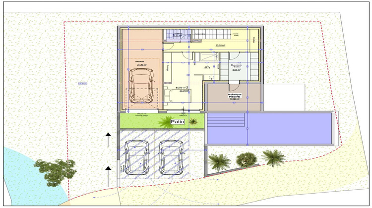 Ma-Cabane - Vente Terrain TOURRETTE LEVENS, 652 m²