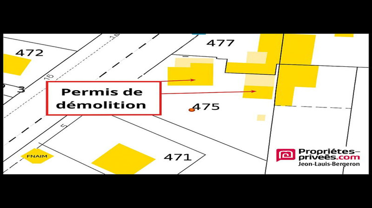 Ma-Cabane - Vente Terrain TOURS, 706 m²