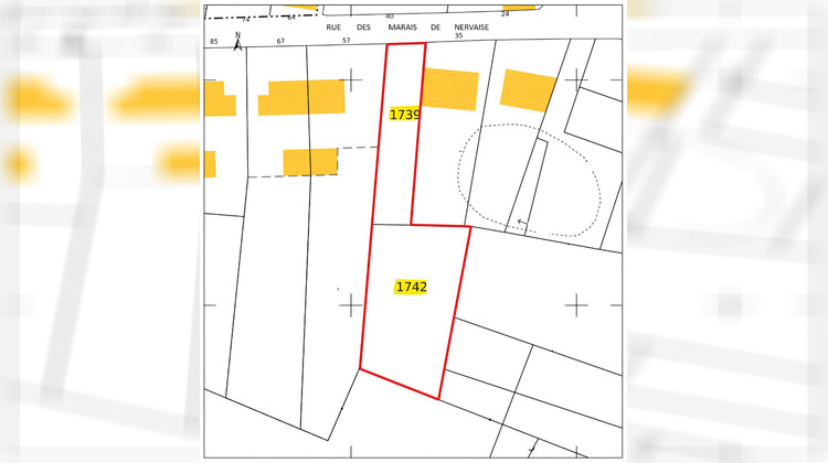 Ma-Cabane - Vente Terrain TRACY-LE-MONT, 1042 m²