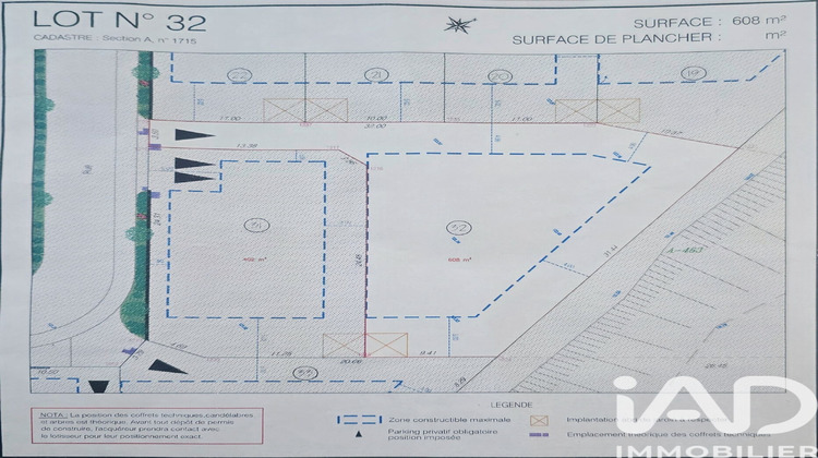 Ma-Cabane - Vente Terrain Tresserre, 608 m²