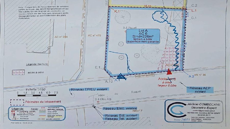 Ma-Cabane - Vente Terrain Trévoux, 226 m²