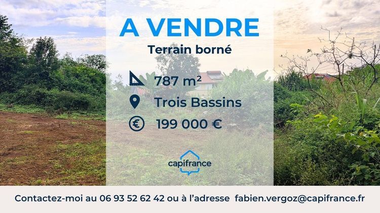 Ma-Cabane - Vente Terrain TROIS BASSINS, 1230 m²