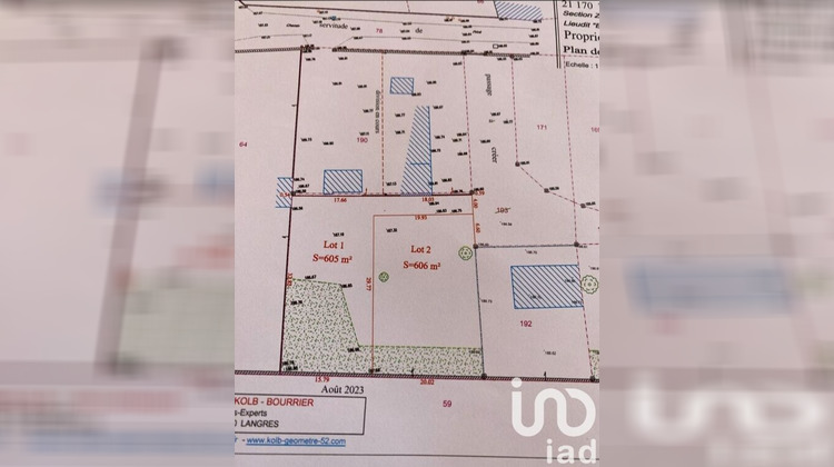 Ma-Cabane - Vente Terrain Trouhans, 1221 m²