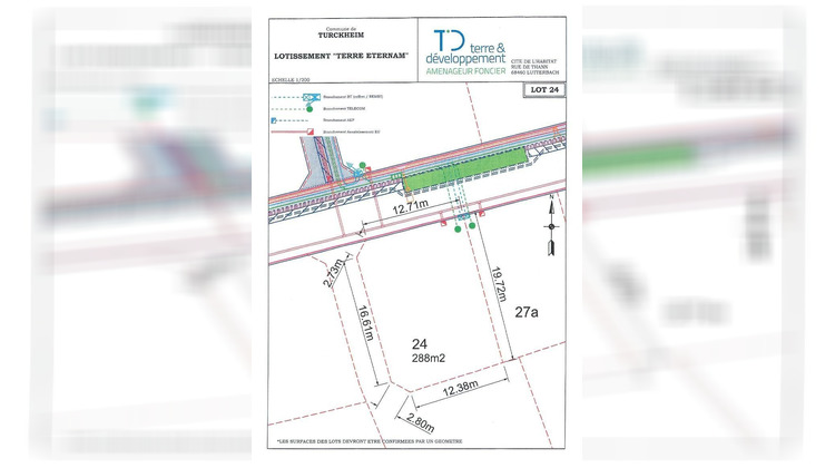 Ma-Cabane - Vente Terrain Turckheim, 288 m²