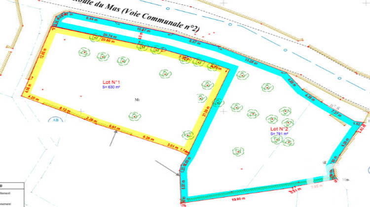 Ma-Cabane - Vente Terrain Ucel, 791 m²