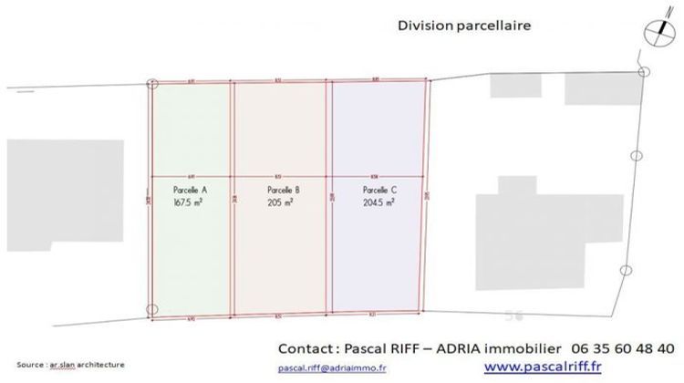 Ma-Cabane - Vente Terrain Uckange, 577 m²