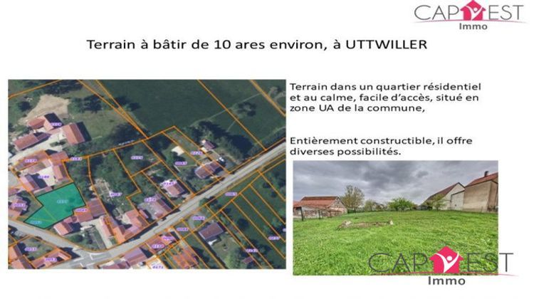 Ma-Cabane - Vente Terrain Uttwiller, 1000 m²