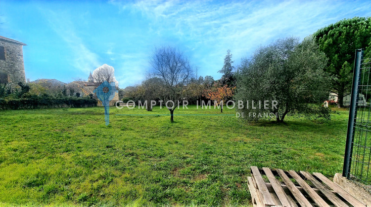 Ma-Cabane - Vente Terrain Vagnas, 1009 m²