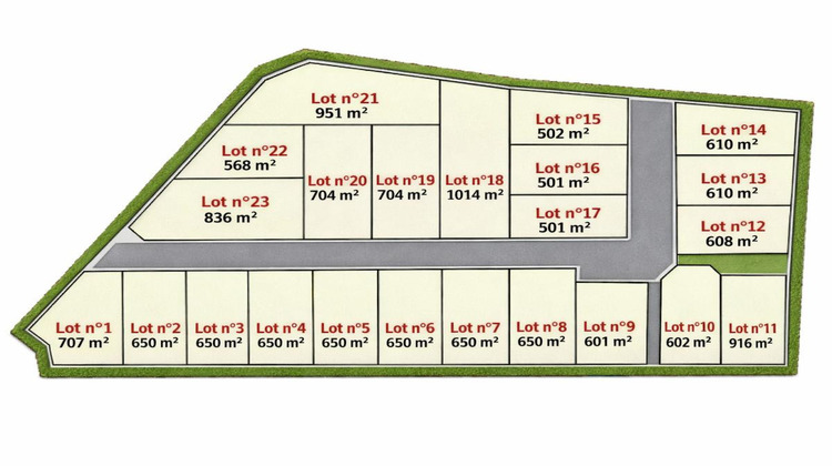 Ma-Cabane - Vente Terrain VALDURENQUE, 707 m²