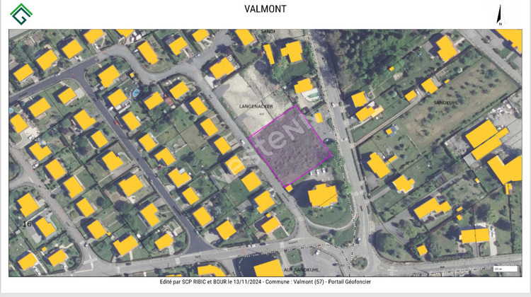 Ma-Cabane - Vente Terrain VALMONT, 2364 m²