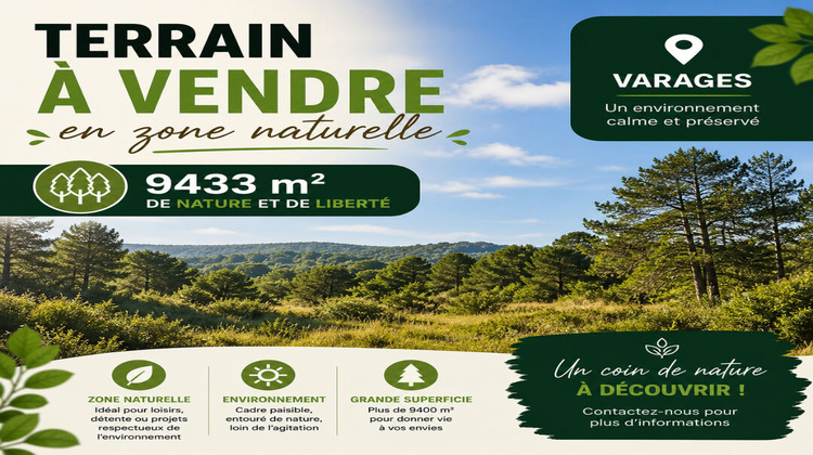 Ma-Cabane - Vente Terrain VARAGES, 9433 m²
