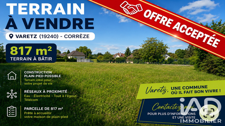 Ma-Cabane - Vente Terrain Varetz, 817 m²