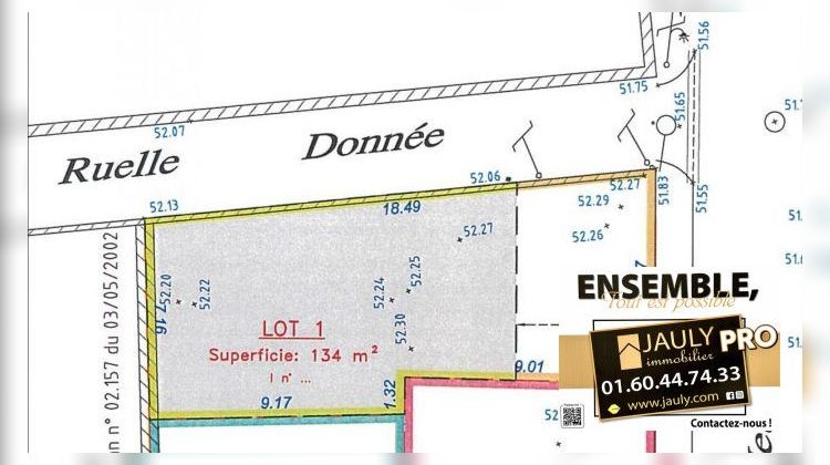 Ma-Cabane - Vente Terrain Varreddes, 134 m²