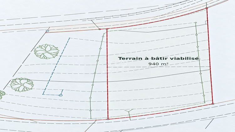 Ma-Cabane - Vente Terrain Vaux-en-Beaujolais, 940 m²