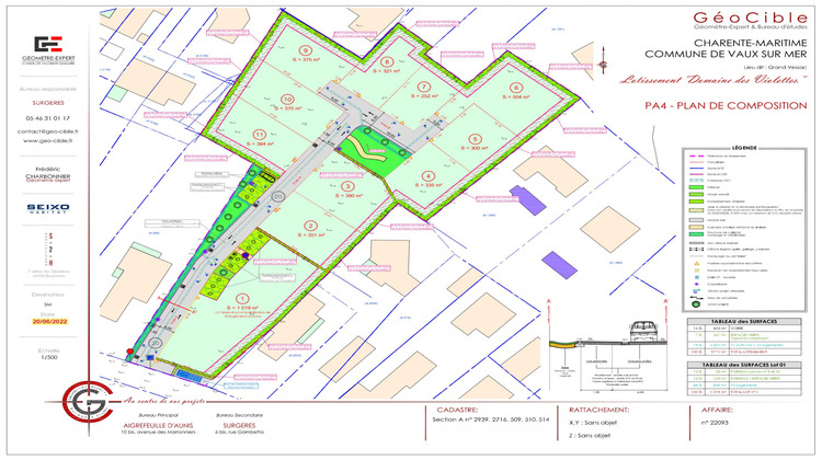 Ma-Cabane - Vente Terrain Vaux-sur-Mer, 351 m²