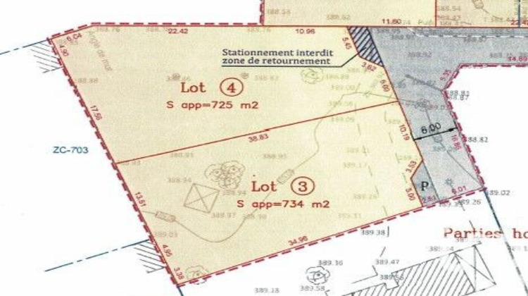 Ma-Cabane - Vente Terrain Veauche, 734 m²