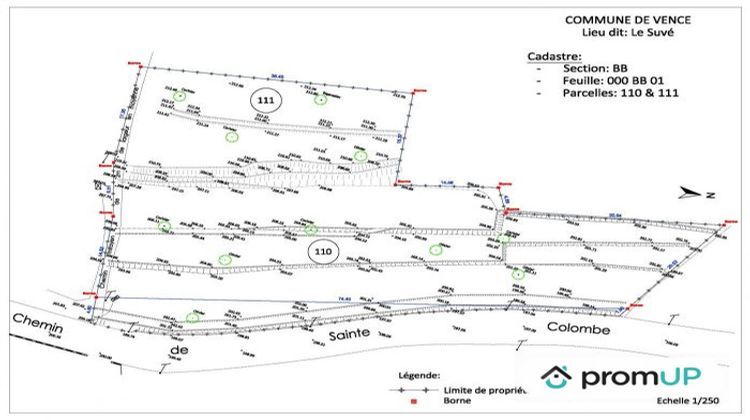 Ma-Cabane - Vente Terrain Vence, 2500 m²