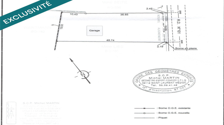 Ma-Cabane - Vente Terrain Vendays-Montalivet, 912 m²