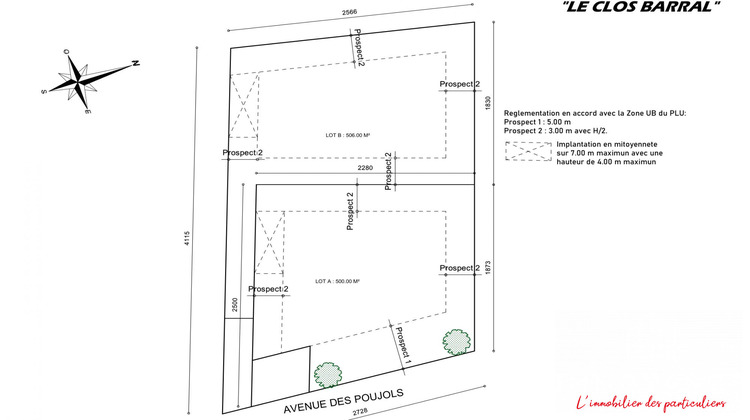 Ma-Cabane - Vente Terrain Vendémian, 500 m²