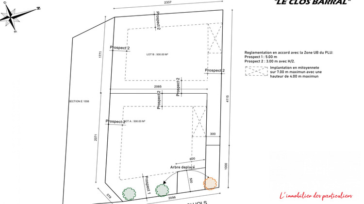 Ma-Cabane - Vente Terrain Vendémian, 500 m²