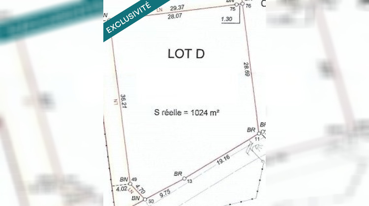 Ma-Cabane - Vente Terrain Verdes, 1024 m²