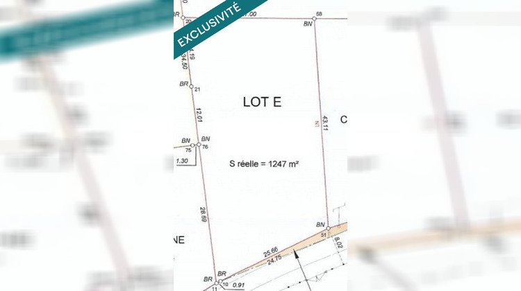 Ma-Cabane - Vente Terrain Verdes, 1247 m²