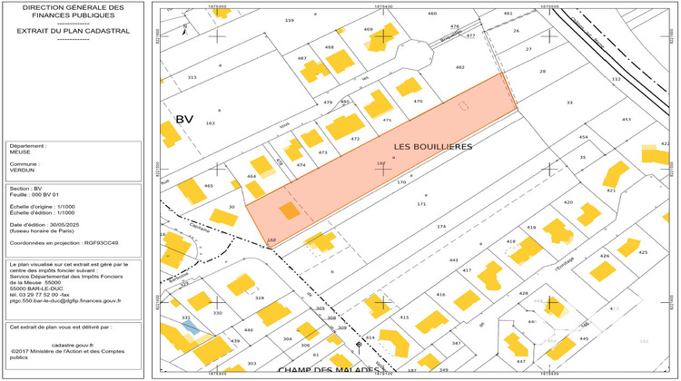 Ma-Cabane - Vente Terrain Verdun, 4579 m²