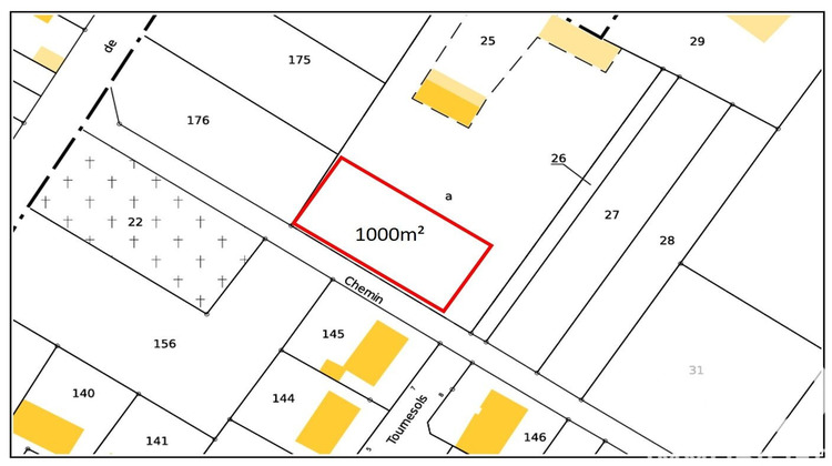 Ma-Cabane - Vente Terrain Vieux-Lès-Asfeld, 1000 m²