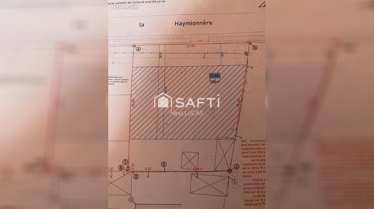 Ma-Cabane - Vente Terrain Vigneux-de-Bretagne, 580 m²