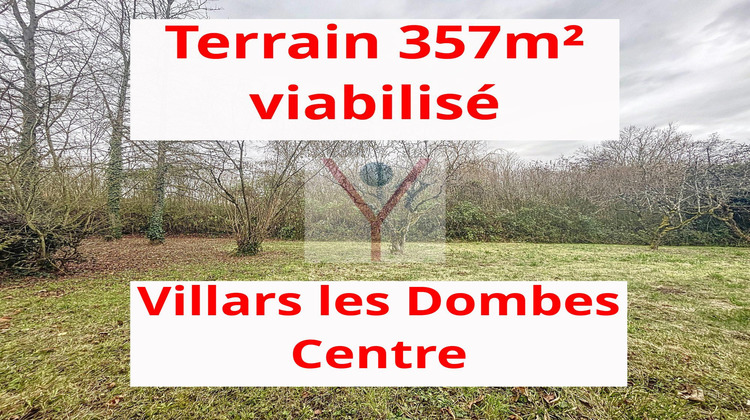 Ma-Cabane - Vente Terrain Villars-les-Dombes, 357 m²