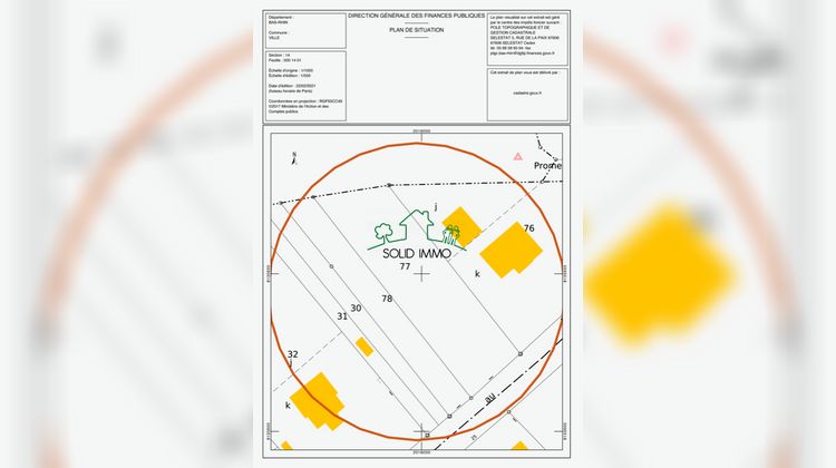 Ma-Cabane - Vente Terrain Ville, 1561 m²