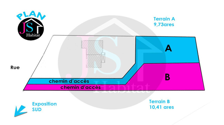 Ma-Cabane - Vente Terrain Villé, 973 m²
