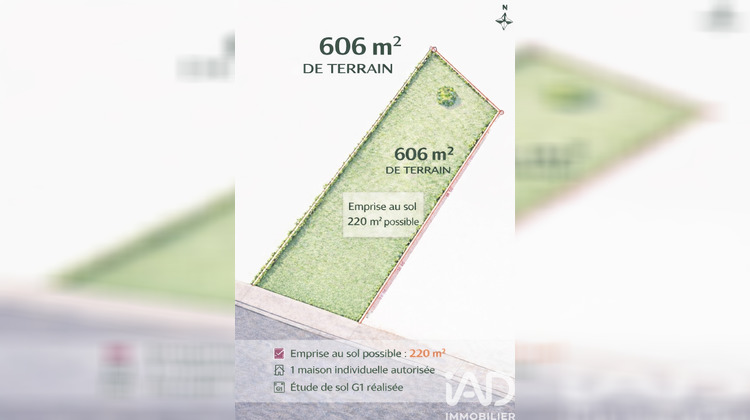 Ma-Cabane - Vente Terrain Villecresnes, 606 m²