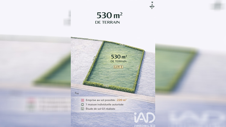 Ma-Cabane - Vente Terrain Villecresnes, 530 m²