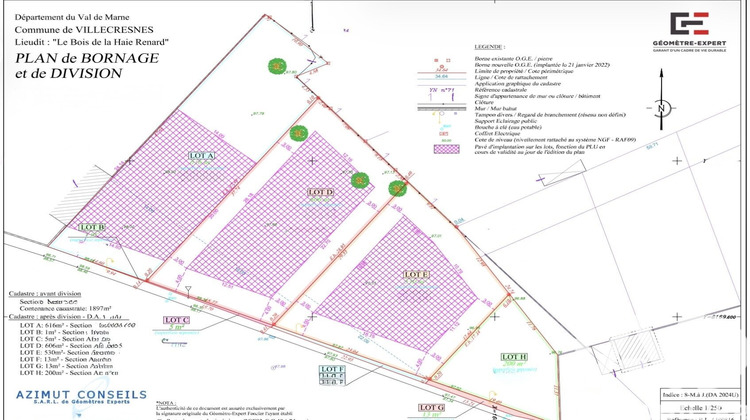 Ma-Cabane - Vente Terrain Villecresnes, 530 m²