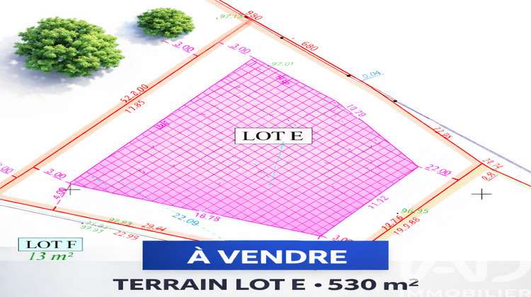 Ma-Cabane - Vente Terrain Villecresnes, 530 m²