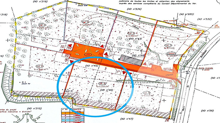 Ma-Cabane - Vente Terrain VILLECROZE, 1213 m²