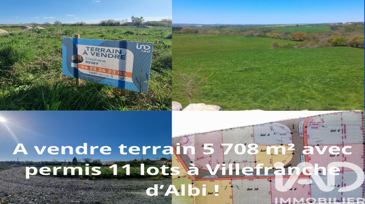 Ma-Cabane - Vente Terrain Villefranche-d'Albigeois, 5708 m²