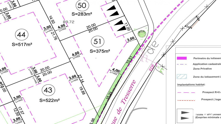 Ma-Cabane - Vente Terrain Villemolaque, 375 m²