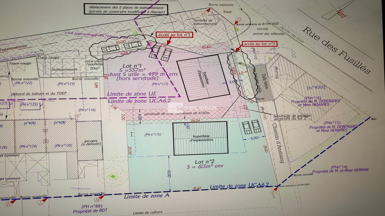 Ma-Cabane - Vente Terrain Villeneuve-d'Ascq, 613 m²