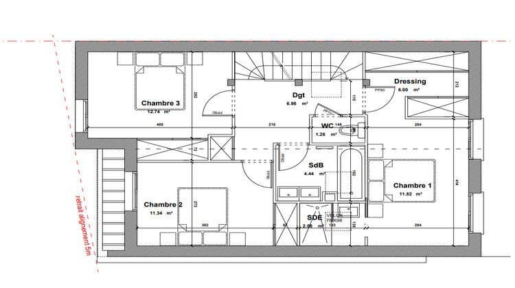 Ma-Cabane - Vente Terrain VILLENEUVE-LE-ROI, 214 m²