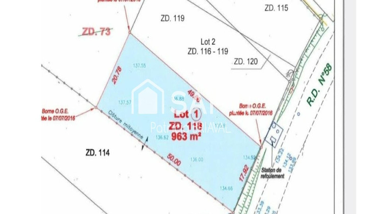 Ma-Cabane - Vente Terrain Villers-Au-Bois, 963 m²
